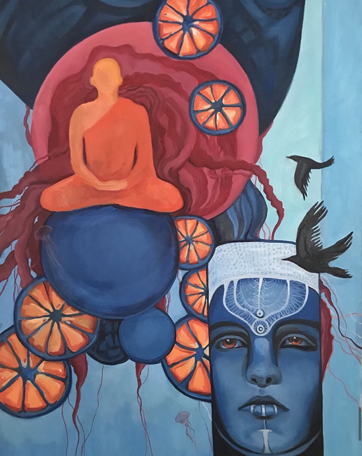 Синий апельсин