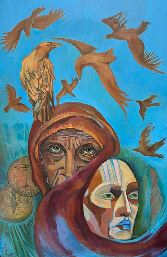 Танец рыжих птиц